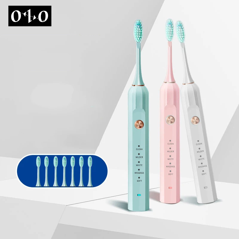 

Intelligent Electric Toothbrush USB Rechargeable Tooth Brush Adult Electronic Washable Whiten teeth for comfort and health