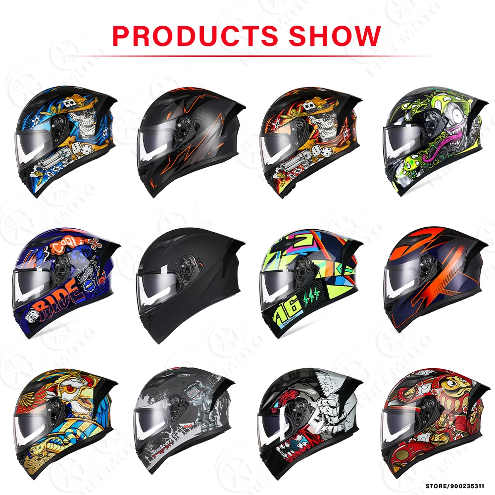 JIEKAI  Ǯ ̽  ,  ̵ , ABS , ũν , ECE , Casco Moto