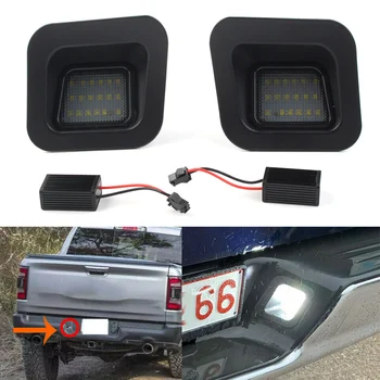 

For Dodge RAM 1500 2500 3500 Trunks Car License Number Plate 12V LED Lights 2003-2010 2011 2012 2013 2014 2015 2016 2017 2018