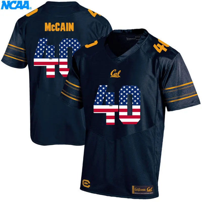 Новое поступление, высокое качество, Davis Webb#7, Chris McCain#40, Молодежная Футболка для колледжа, майки, S-XXXL - Цвет: 6