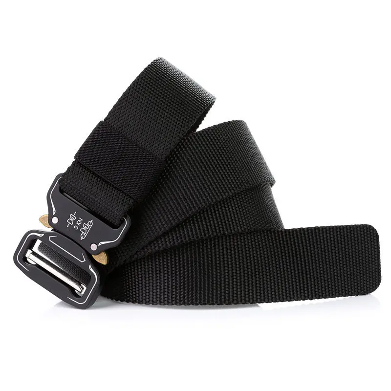 Tactical Belt New Nylon Army Belt Men Molle Military SWAT Combat Belts Knock Off Emergency Survival Belt Tactical Gear Dropship