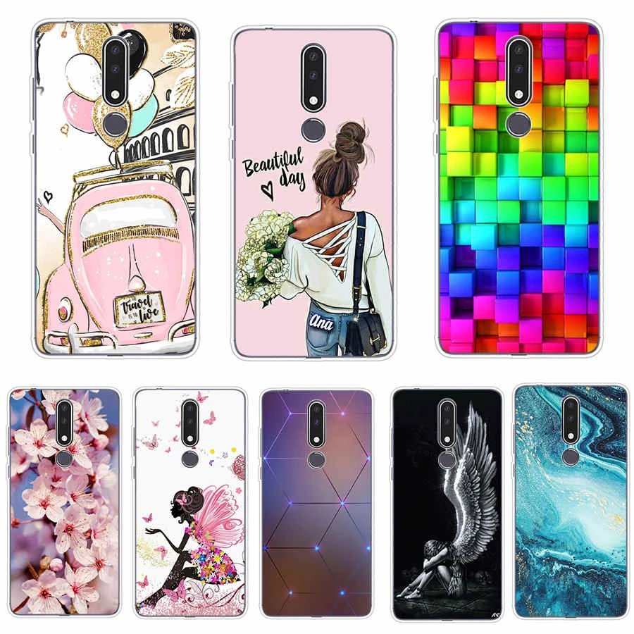 For Nokia 3 1 Plus Case Cover Soft Silicone Tpu Painted Phone Back Cover Protective Case For Nokia 3 1 Plus Shell Aliexpress Cellphones Telecommunications