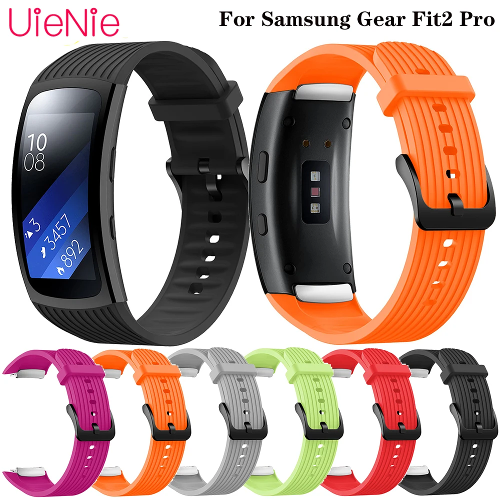 

For Samsung Gear Fit2 Pro Smart Watch Silicone Strap For Samsung Gear Fit2 Pro frontier/classic Bracelet Wristband Accessories