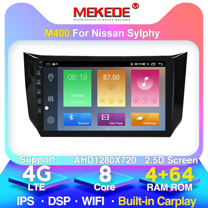4G LTE Android 10 автомобильный dvd плеер для Nissan Sylphy B17 Sentra 12 2013 2014 2015 2016 2017 2018