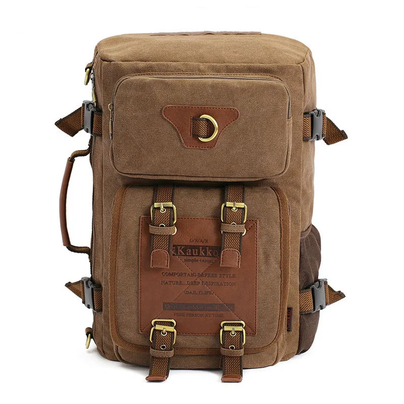 

Logo nan bei bao Canvas Cross Border Laptop Backpack Practical Multifunctional Bag Large Capacity Travel Backpack FH05