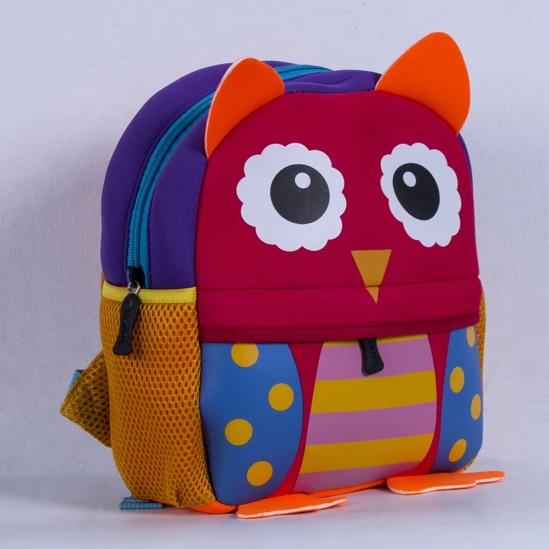 Animal Plush Backpack Toddler Kid Children Boy Girl 3d Cartoon School Bag Kindergarten Little Bags Cute Baby Bag Animal Backpack