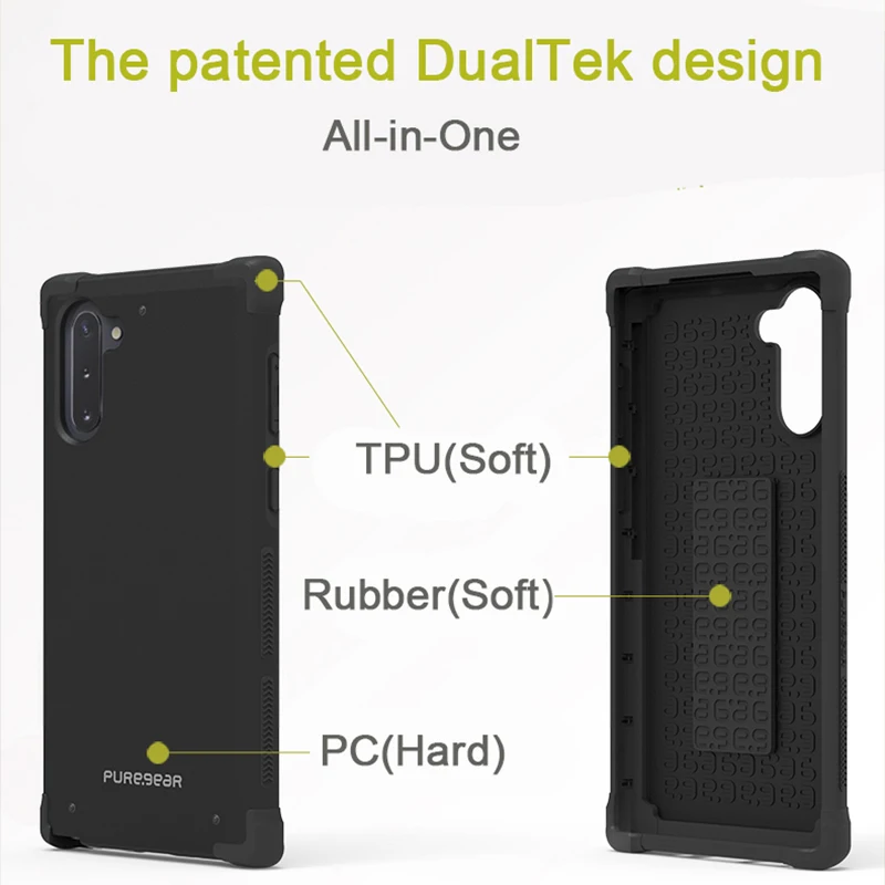 PureGear Shockproof Silicone Case Cover For