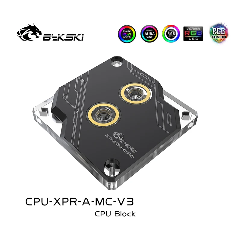 BYKSKI CPU Water Block Compatible LGA 1151 1155