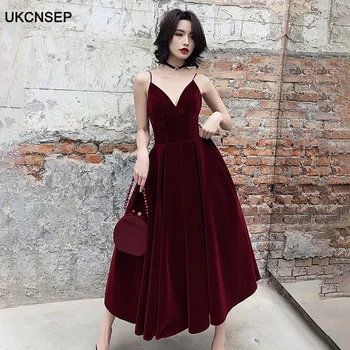 

2020 new Summer Backless Dress For Women V Neck Spaghetti Strap Sleeveless High Waist Sexy Party Dresses Female