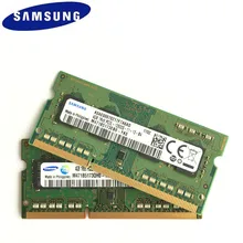 SAMSUNG 8 Гб(2 шт x4гб) 1Rx8 PC3L-12800S DDR3 1600 МГц 4 Гб памяти ноутбука 4G PC3L 12800S 1600 МГц модуль ноутбука SODIMM ram