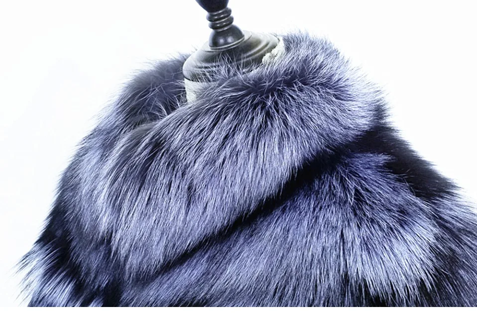 TOPFUR новые модные зимние женские короткие пальто из натурального меха для женщин верхняя одежда из натурального меха серебристой лисы и пальто Базовые Куртки