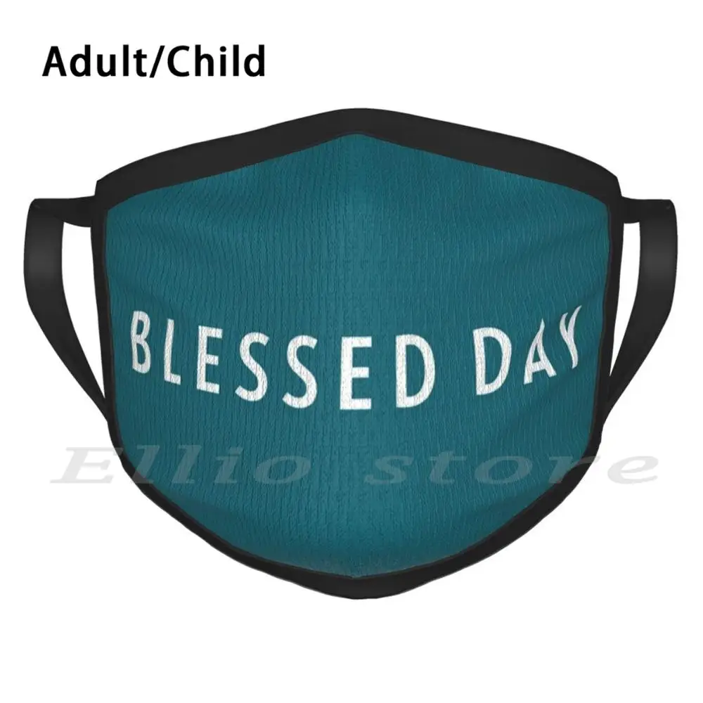 

The Wives - Blessed Day Funny Print Reusable 1471 Scarf Face Mask Gilead Under His Eye Handmaids Tale Breath Red Text Wife
