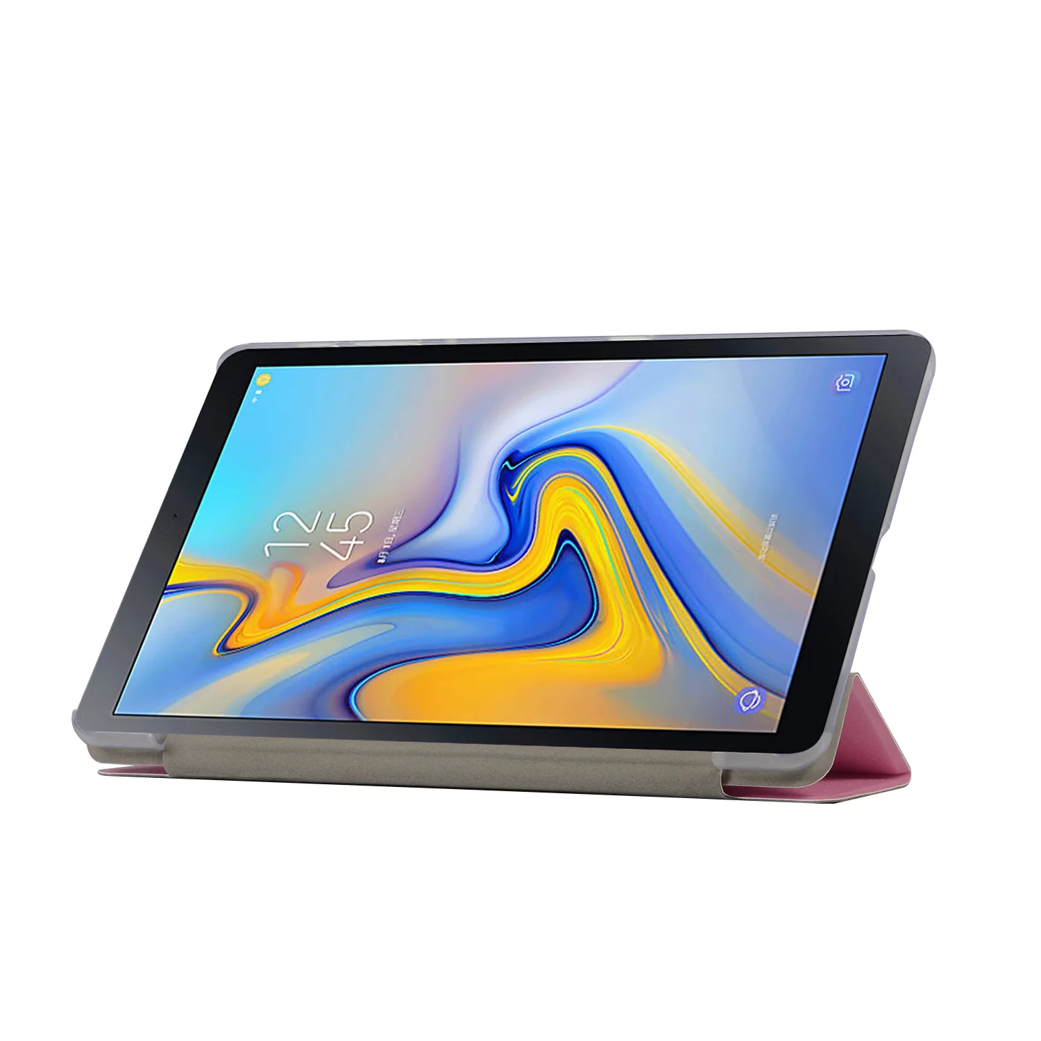 Подходит для samsung Tab A10.1 T510 защитный чехол T515 три раза плоский корпус T510 и планшет кожаный чехол