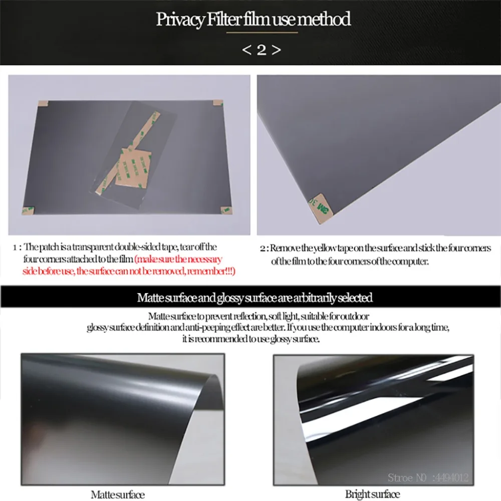 Película protetora para monitor de computador, 24