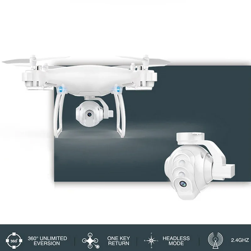 Rc Quadcopter Drone 2.4G Smart Selfie Wifi Fpv Aircraft With 480P/720P Camera Real-Time Camera Altitude Hold 3D Flips