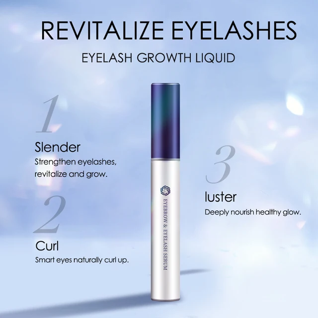 Eyelash Growth Serum Liquid Eyelash Eyebrow Enhancer Treatment Lash Lift Eyes Lashes Care Mascara Longer Thicker Nourishing 4