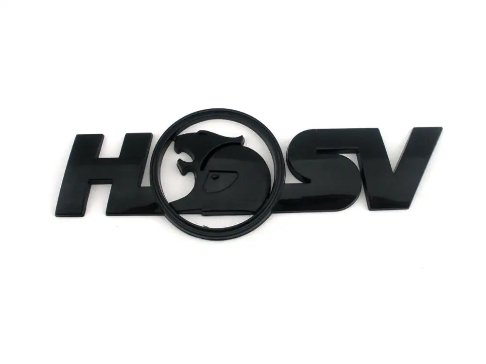 3D пластиковый SSV знак HSV значок эмблема наклейка логотип матовый черный Лев флаг коммодор Wagon Clubsport Gts Senator