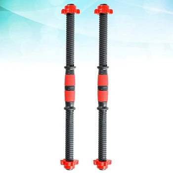 

2Pcs Dumbbell Bars Durable Prime Dumbbell Handle Barbell Handle Dumbbell Bars for Sport Workout Training Gym