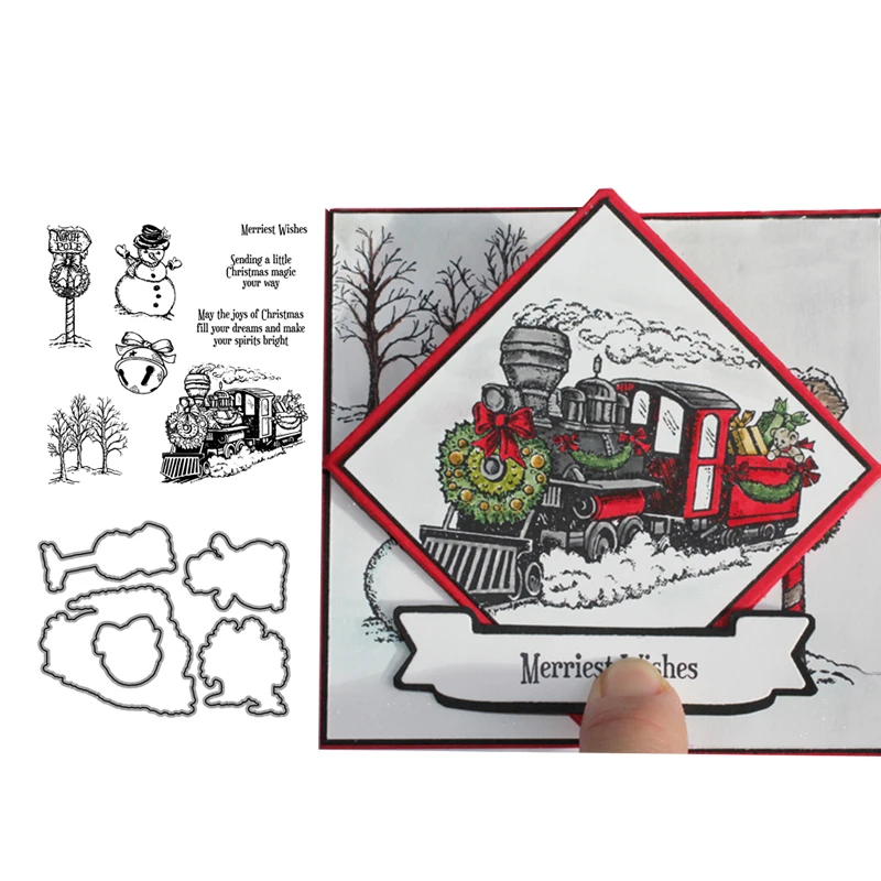 Рождественский поезд штампы и металлические режущие штампы для ...
