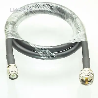 

DHL/EMS 10 LOTS cable TNC male plug to UHF PL259 PL-259 male straight RG8/KSR400 3ft pigtail -d2