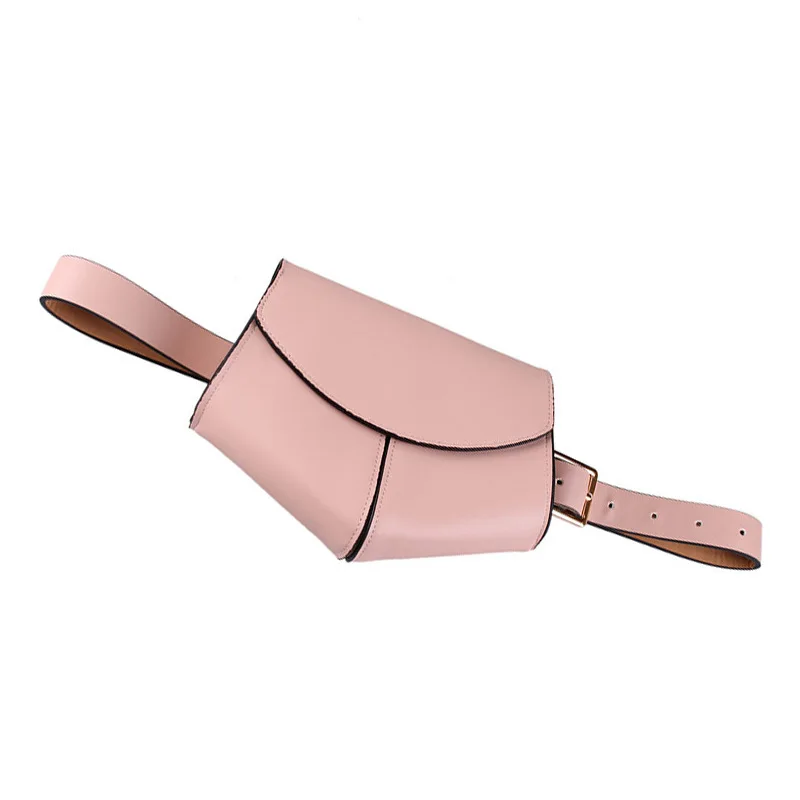Pink Новое поступление, женская сумка, поясная сумка, поясная сумка, дамская сумка для путешествий, сумка на бедрах, кошелек, нагрудный мешочек, сумка на пояс из змеиной кожи, маленькая сумка - Цвет: Pink