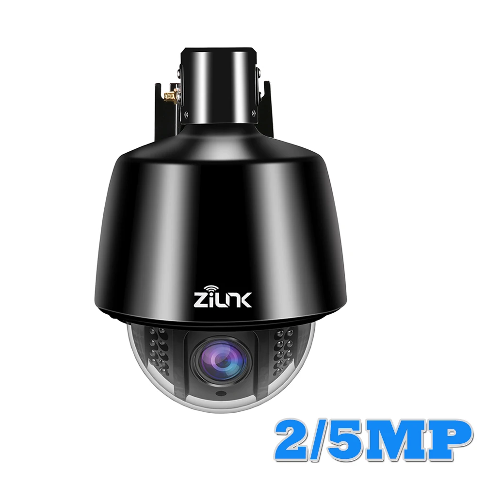 IP камера ZILNK Hi3516C + IMX SONY323 беспроводная 4 дюйма 1080P 5 МП HD кратный зум 60 м|Камеры