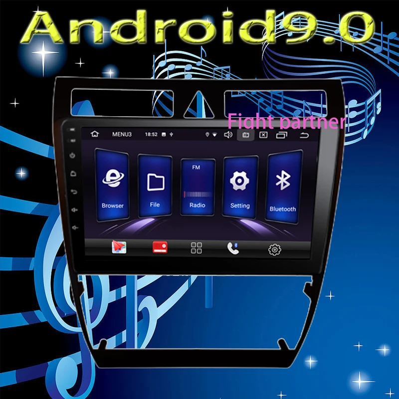 

2.5D+IPS 2 din Android 9.0 car dvd player For Audi A6 S6 RS6 Allroad radio gps navigation accessories multimedia stereo