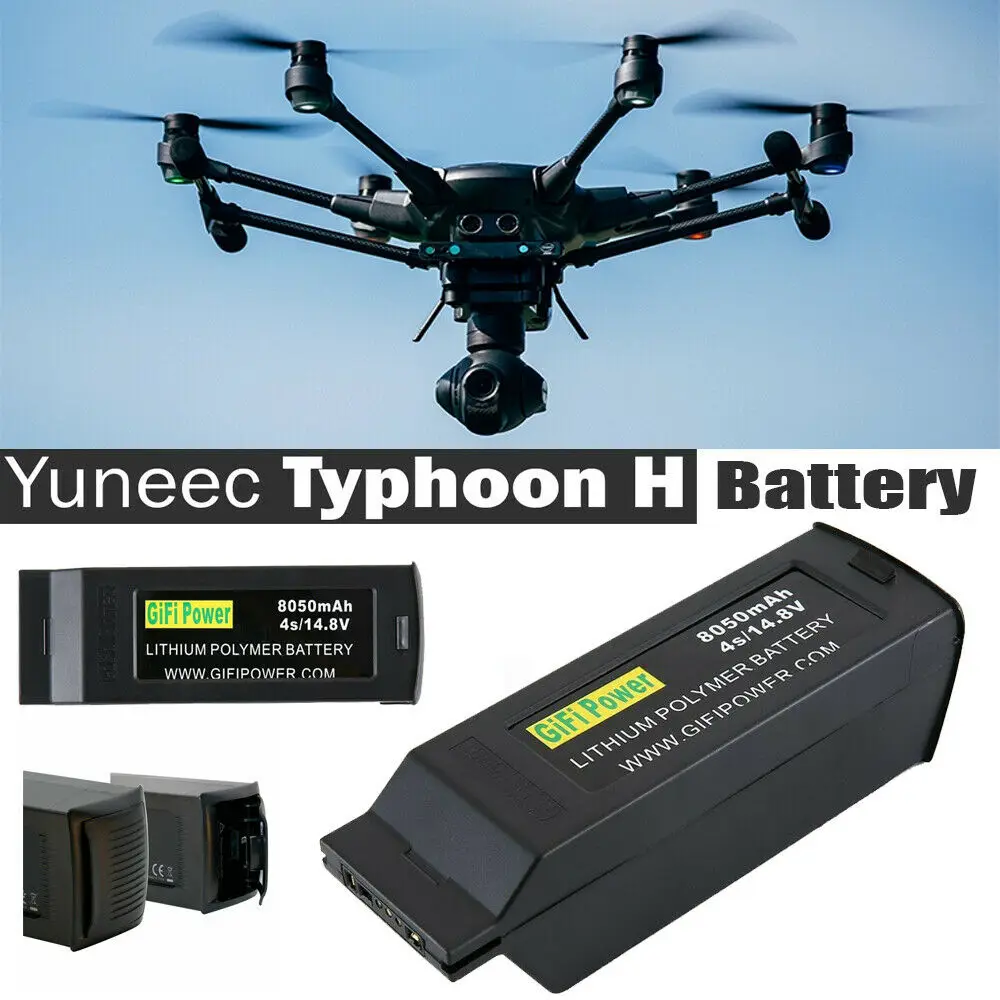Batterie Vhbw 7000mAh 14,8V Pour Yuneec H480 Typhoon H - Compatible YUNH105