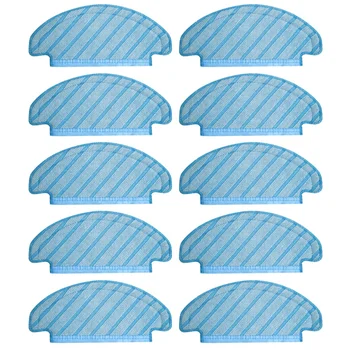 

10Pcs Mop Cloths Cleaning Cloths for Ecovacs Deebot T8 Vacuum Cleaner Accessories Mop Floor Cleaning Replacement Cloth