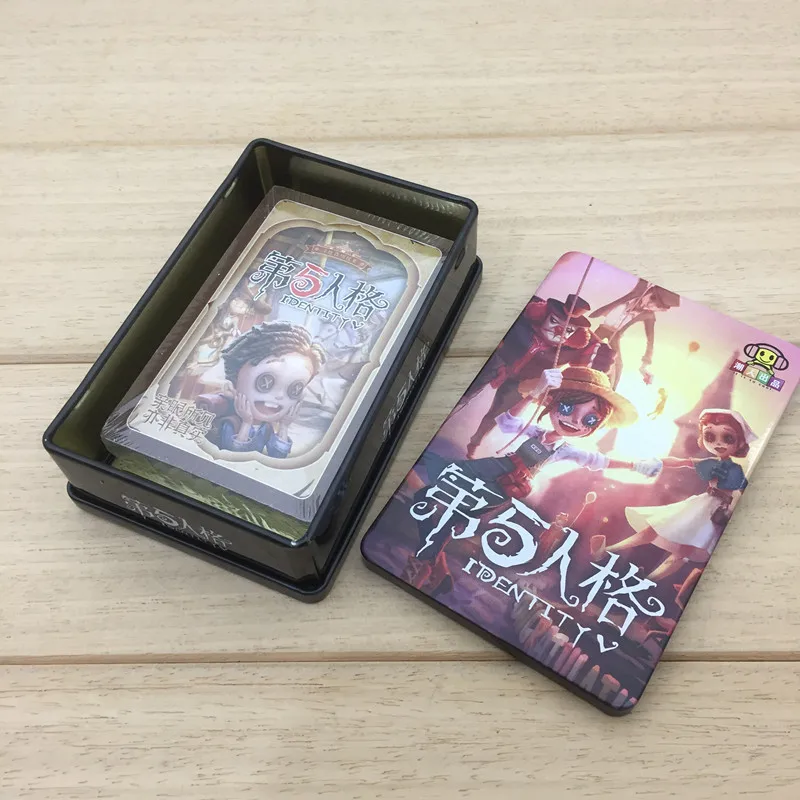 Студентов Настольная игра вечерние игральные карты маленькая жестяная карточная игра 54-пятой личности-фанты