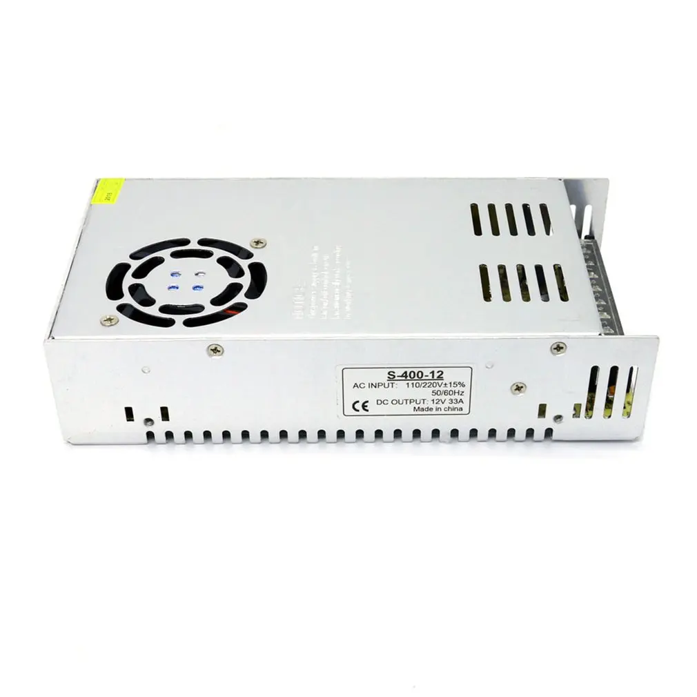 Ac To Dc 12V 33A 400W High Quality 3Cm Ultra Thin Led Power Supply With Ce Rohs DC 12V 33A