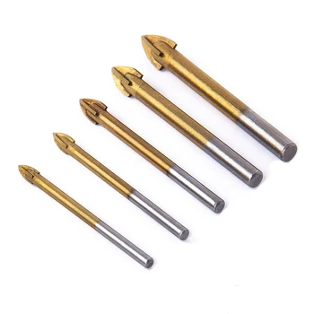 

Cross Head Tungsten Carbide Wall Ceramic Tile Marble Glass Drill Bit Set Glass Cutter Hole Saw Tool,Hexagonal ceramic drill bit