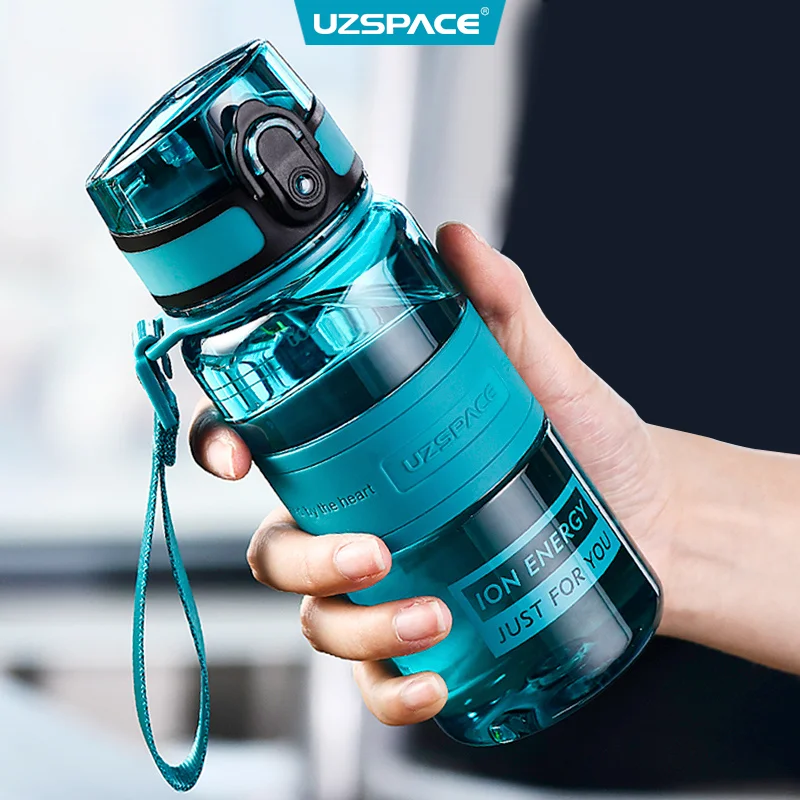 UZSPACE Sport Water Bottles 350ml 500ml Child Couple Outdoor Travel