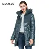 GASMAN-Chaqueta larga de Invierno para mujer, abrigo parka largo y cálido de color beige, colección de moda para mujer, prendas de vestir, chaqueta elegante para mujer 008, 2022 ► Foto 1/6