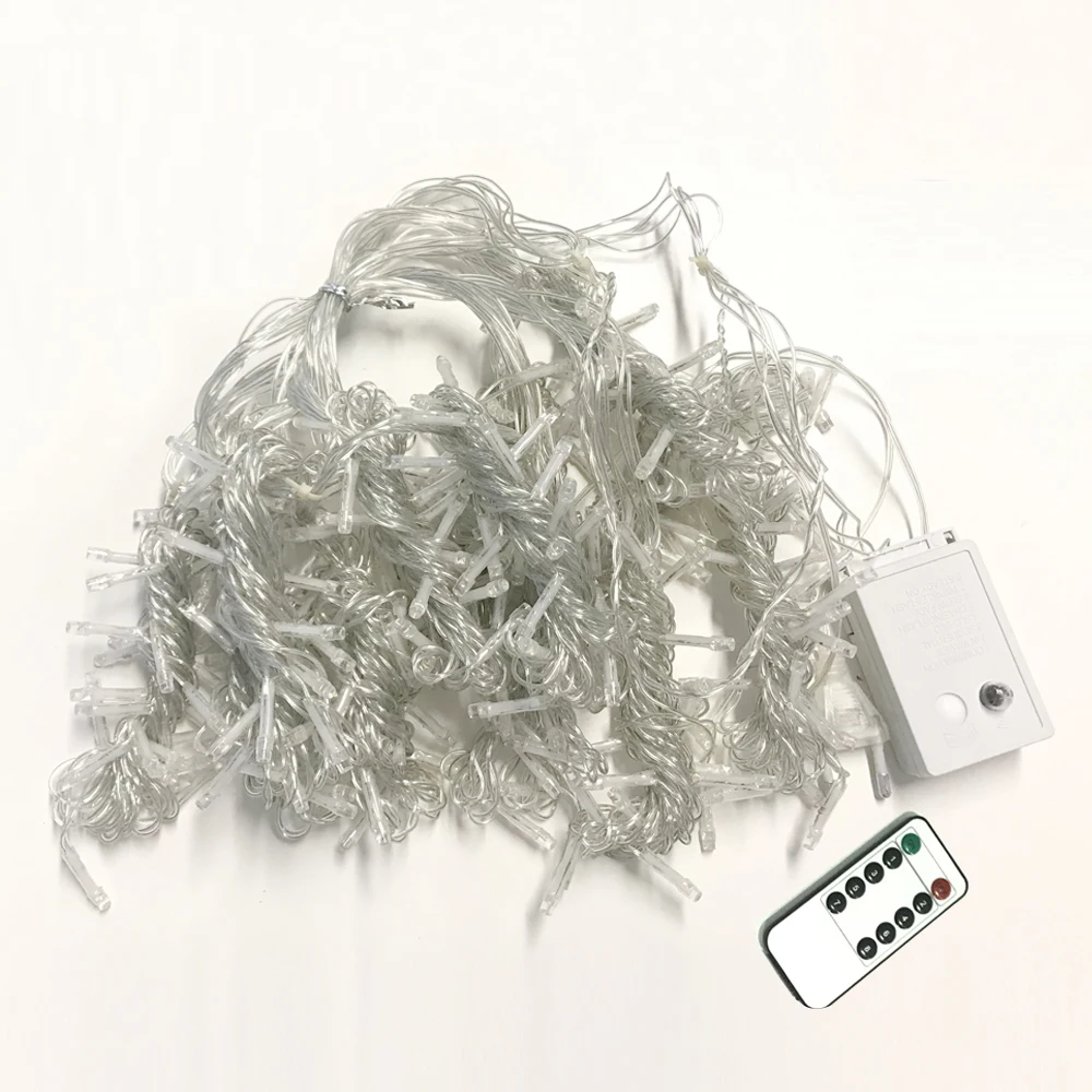 Дистанционный светодиодный светильник для занавесок, ЕС 220 В, зарядка ...