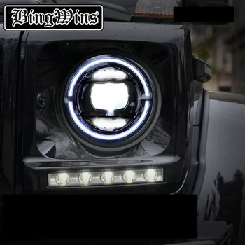 Kaufen BeingWins Auto Styling Für Mercedes-Benz 2007-2019G-klasse Scheinwerfer W463 G350 G500 G55 G63 Umgerüstet 19 Stil Led Gruß Große G
