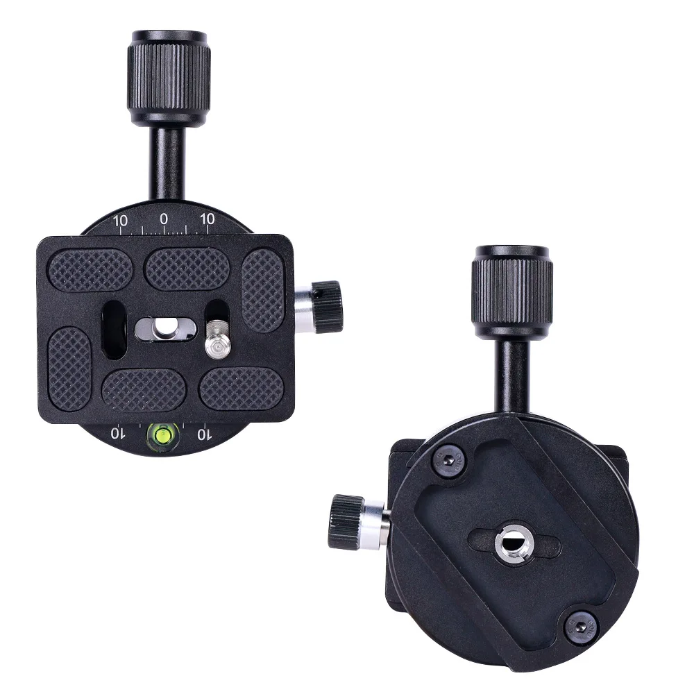 Panning Clamp X-64 Quick Release Clamp With A QR Plate Panoramic Ball Head Arca SUNWAYFOTO RRS Panoramic Tripod