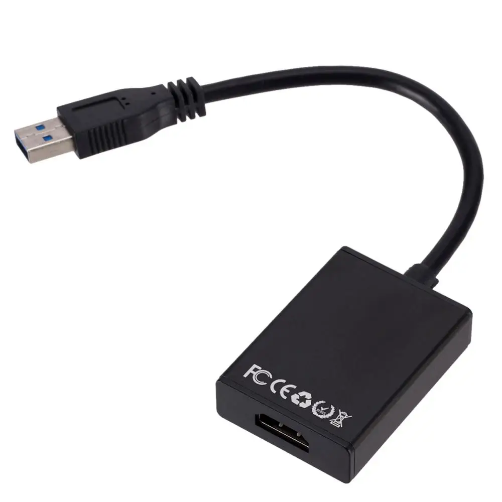Кабель преобразователь USB 3 0 в HDMI для внешней видеографической карты Windows 7/8/10 PC 1080P