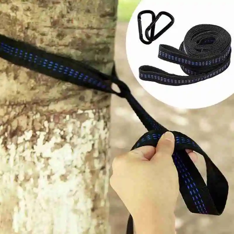 Hammock Strap 200cm Tree Hanging Spare Part Outdoor Camping Load Aerial Outdoor 200KG Hammock Portable Yoga X2T0