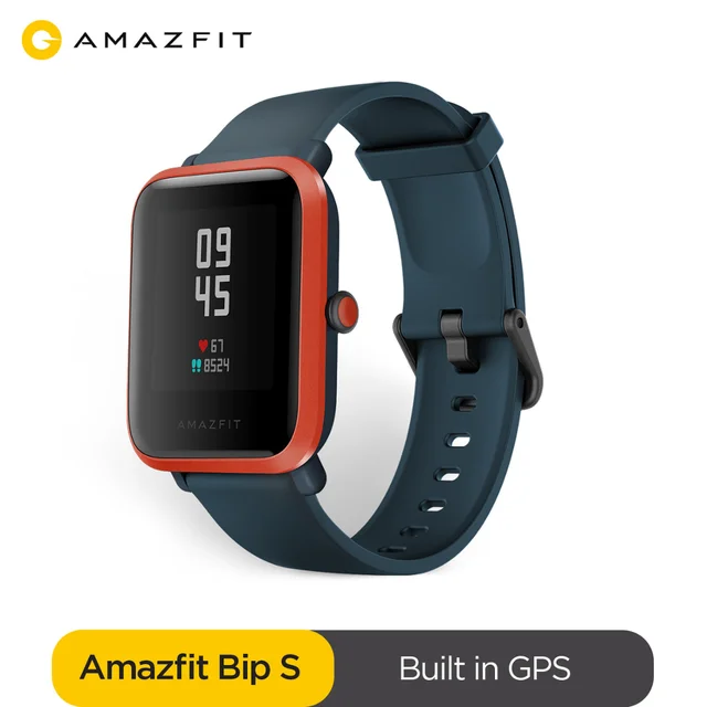 2020 New Global Version CES Amazfit Bip S Smart Watch 5ATM waterproof  Smartwatch Bluetooth Bip For Android iOS Phone _ - AliExpress Mobile