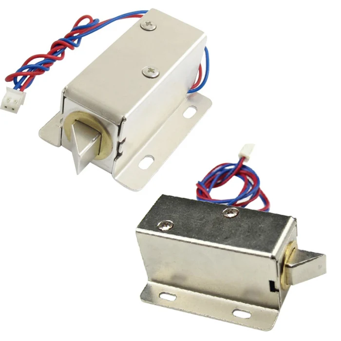 DC 12 V/24 V открытая рамка тип соленоида для электрического замка двери Hi 888