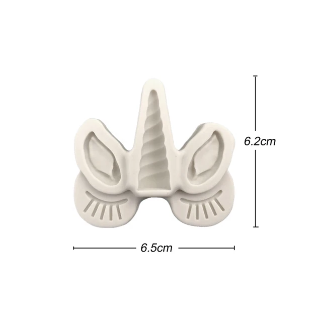Stampo Silicone Unicorno - Per Fondente, Cioccolato, 5x5 Cm, Riutilizzabile, Atossico - Foto 3