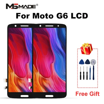 

For Motorola Moto G6 Display XT1925 XT1925-3 XT1925-5 LCD Touch Screen Digitizer Display Replacement Assembly Parts With Frame