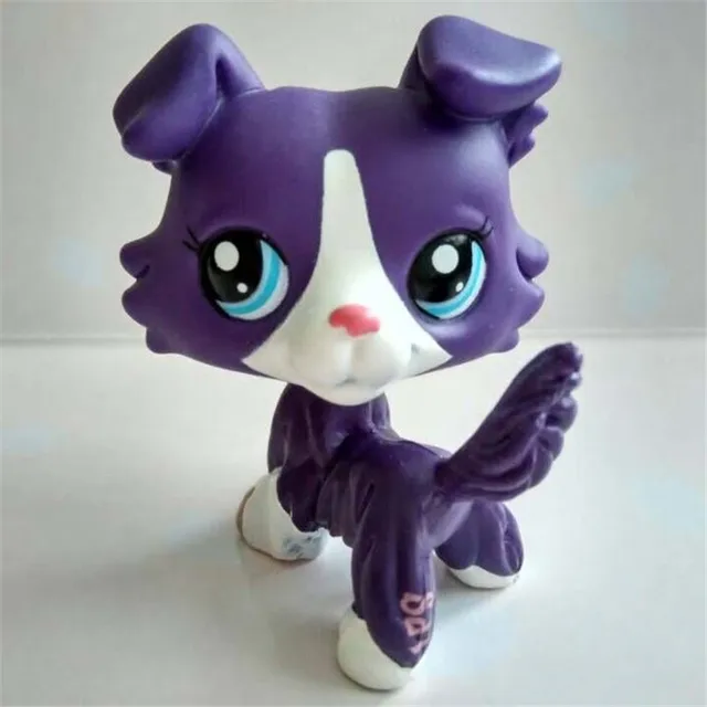 Rare littlest pet shop lps toys dog collection cute littlest sausage old original animal figure kids Christmas gifts 41