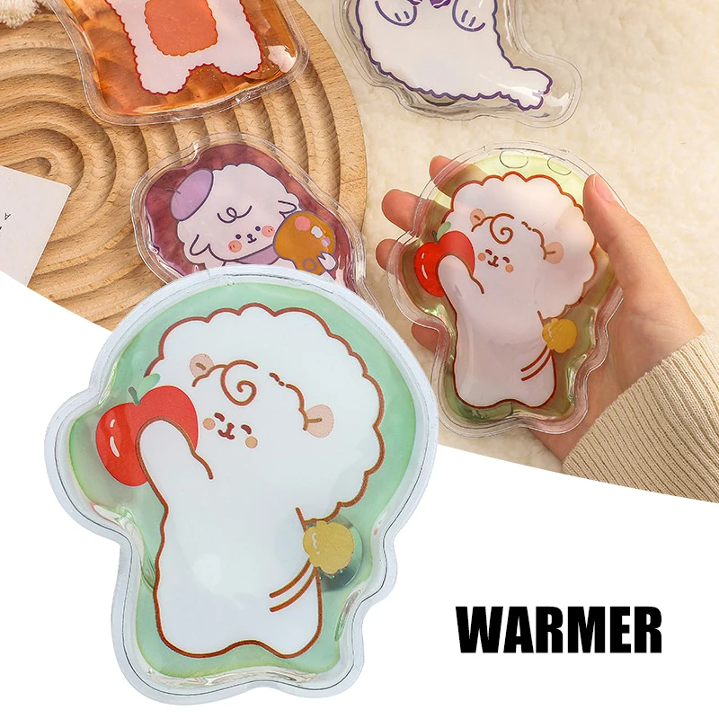 

Cartoon Portable Instant Heating Pad PVC Reusable Mini Cute Hand Warmer Quick-acting Self-Heating Pack for Kids SEC88