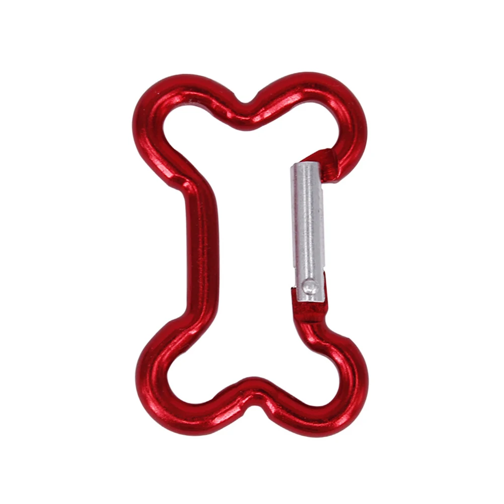 

10pcs Carabiner Multifunctional Outdoor Aluminum Alloy Indoor Bone Type Backpack Clasps Practical Climbing Accessories Anti-rust