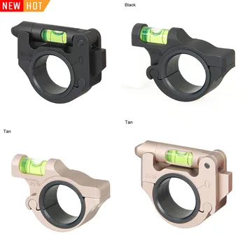

PPT Bubble Level Rifle Scope Mount Tactical 25.4 To 30mm Airsoft GUN Diameter 6061-T6 Aircraft Aluminum Scope Mount OS24-0174
