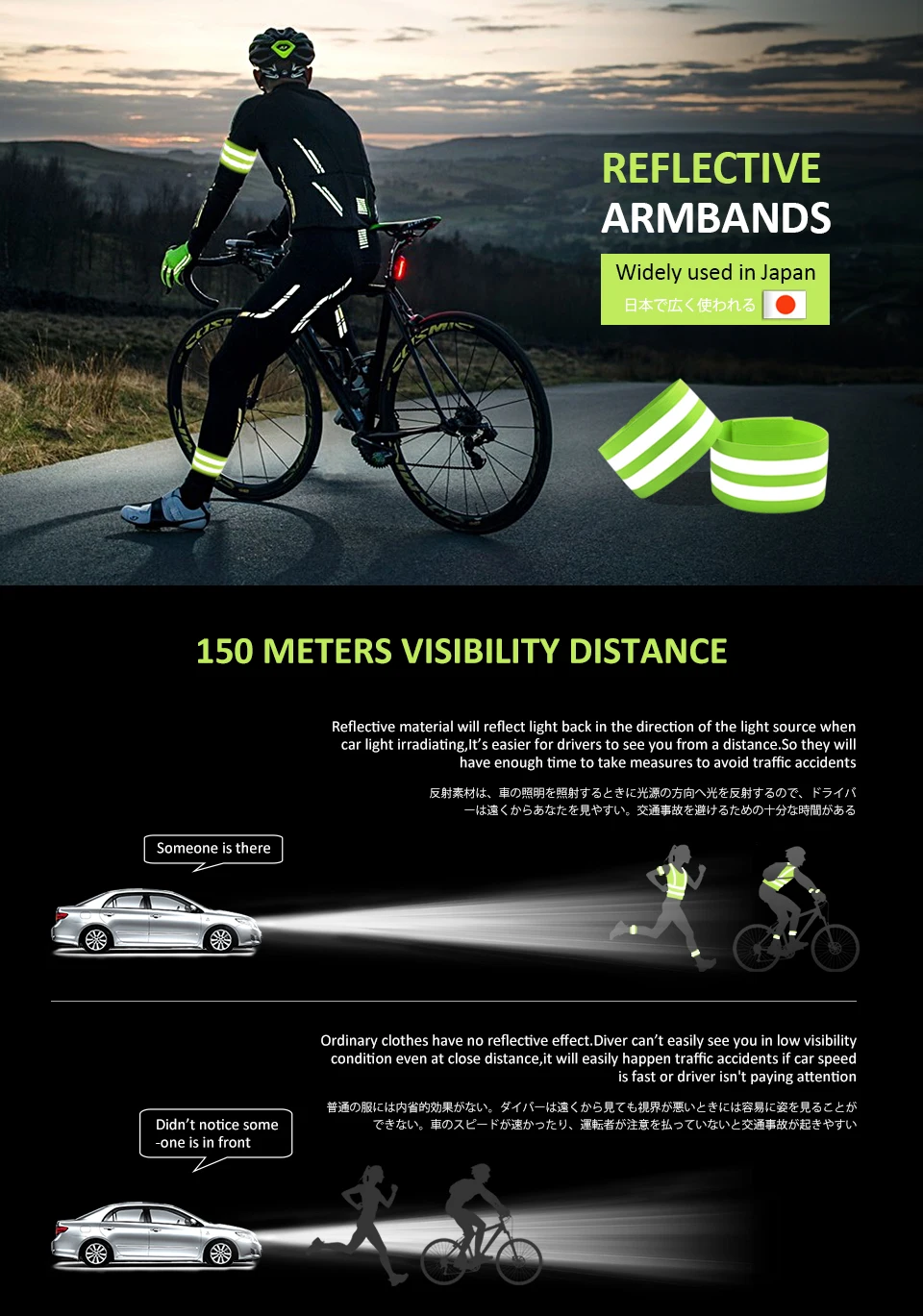 1pcs Reflective Band Elasticated Armband Wristband With Two Strips Safety Protection For Night Sports Cycling Jogging 33 5cm Aliexpress Security Protection 1pcs Reflective Band Elasticated Armband Wristband With Two Strips Safety Protection For Night Sports Cycling Jogging 33 5cm Aliexpress Security Protection