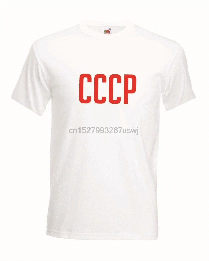 

Cccp Mens Retro Soccer Ringer Football T-Shirt New Mens Summer Dress Casual Cartoon Print Short Sleeve Hip Hop Street T-Shirt