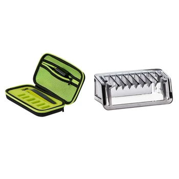 

1Pcs Hard Portable Case for Oneblade Trimmer Shaver & 1Pcs 3 Mm Guide Comb for Oneblade Trimmer
